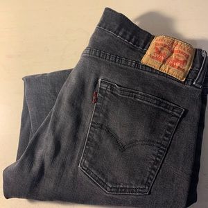 Mens Levi Strauss Black jeans